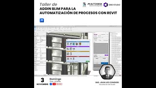 TALLER DE ADDINS  AUTOMATIZACION DE PROCESOS CON REVIT [upl. by Harmaning882]