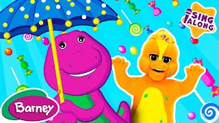 If All the Raindrops Song  Barney Nursery Rhymes and Kids Songs [upl. by Niahs]