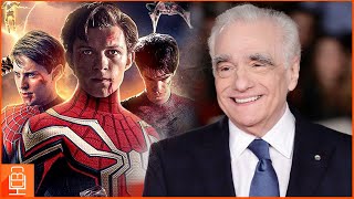 SpiderMan Tom Holland responds to Martin Scorsese over Superhero Criticism amp Marvel Hate [upl. by Bohannon610]