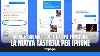 GBoard come funziona e a che serve la nuova tastiera iPhone di Google [upl. by Iyre]