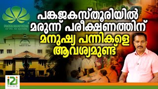 Pankajakasthuri  പങ്കജകസ്തുരിയിൽ മരുന്ന് പരീക്ഷണത്തിന് മനുഷ്യ പന്നികളെ ആവശ്യമുണ്ട് [upl. by Keener678]