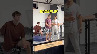 LEARNING HOW TO DO A BACKFLIP 😱 With cobytatum amp dylangrogan [upl. by Livia803]