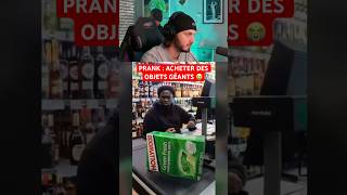 PRANK  ACHETER DES OBJETS GÉANTS 😭 [upl. by Anirazc]