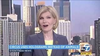 Hologram Circus Animals at Roncalli is a World News [upl. by Iggep243]