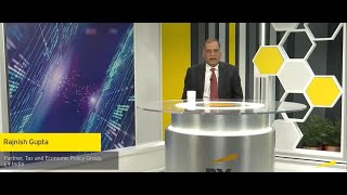 EYAI Unplugged  Rajnish Gupta Partner Tax and Economy Group EY India [upl. by Nosdivad466]