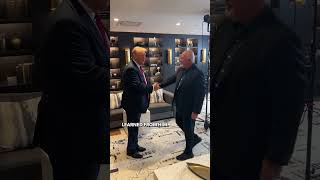 Dave Ramsey Meets Donald Trump for the First Time [upl. by Hazmah]