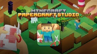 Minecraft Papercraft Studio  Now with EasyCraft [upl. by Eustache]