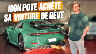 Il sachète une Porsche GT3 STRAIGHT PIPE 😱 [upl. by Alleyne838]