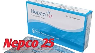 Nepco 25   Pregabalin  Nepco 25 এর কাজ কি  খাবার নিয়ম [upl. by Miguel]