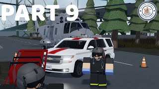 ROBLOX British Columbia Ambulance Service Shift Part 9  Air Evac With Rovers [upl. by Ielarol]