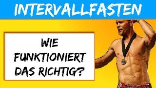 Wie funktioniert Intervallfasten richtig ⌛In 120 Sekunden erklärt [upl. by Leontina681]