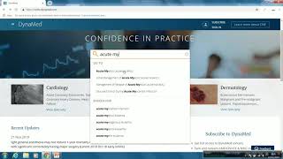 Accessing DynaMed Plus [upl. by Eleinad]