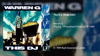 Warren G  This DJ Radio Edit [upl. by Richer]