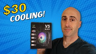 Cheapest LGA 1700 Cooler  Vetroo V5 CPU Cooler Review [upl. by Tnahs]