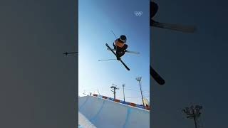 POV watching Halfpipe at gangwon2024 🎿 [upl. by Kassi]