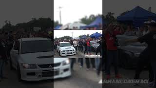 Audi S3 Stage 3 vs Lancer Evolution IX arrancones [upl. by Ulrika]