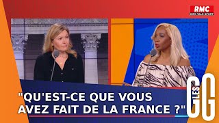 Joëlle DagoSerry en larmes face à Yaël BraunPivet  quotQuestce que vous avez fait de la France quot [upl. by Enawd733]