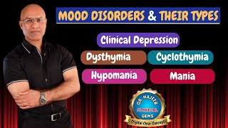 Mood Disorders  Depression  Hypomania  Mania  Dysthymia  Cyclothymia 🧠 [upl. by Anwahsit]