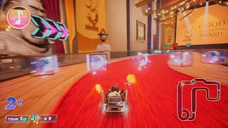 DreamWorks AllStar Kart Racing PS5 Défi Palier 2 Battre Boss Diane Foxington [upl. by Ehtnax]