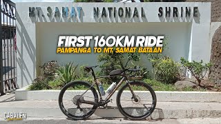 First 160km ride of the BOTTECCHIA GRAVEL CARBON  PAMPANGA TO MT SAMAT BATAAN AND BACK [upl. by Ro469]