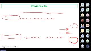 TAX2601 FASSET Online Teams class 20240821 Provisional tax [upl. by Aisila989]