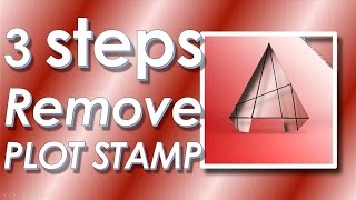 In 3 easy step how to fix educational plot stamp AutoCAD [upl. by Mcquoid278]