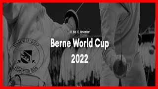 Bern Epee World Cup 2022  Team  Piste Red [upl. by Hickie]