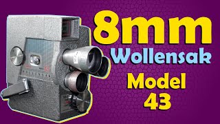 Wollensak Model 43 8mm Movie Camera  OverviewLoading [upl. by Nigen]