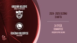 KIRŞEHİR BELEDİYESİ GSK  ÜSKÜDAR BELEDİYESİ SK  3 HAFTA [upl. by Ahsieka943]