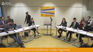 DEBAT  NK Debatteren havovwo  Invoeren drinkbewijs 2017 [upl. by Onidranreb]