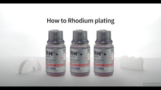 How to use Black Rhodium Plating [upl. by Ansel]