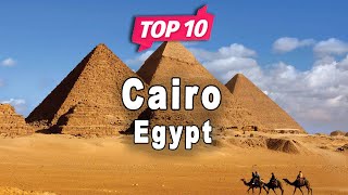 Top 10 Places to Visit in Cairo  Egypt  English [upl. by Kahn184]