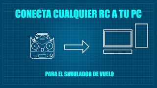 Conecta cualquier radio control a la PC para simuladores de vuelo o videojuegos [upl. by Milstone]