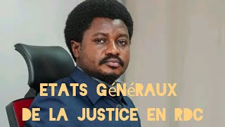 CONSTANT MUTAMBA IMPRESSIONNE FÉLIX TSHISEKEDI LORS DES ETATS GÉNÉRAUX DE LA JUSTICE [upl. by Elly886]