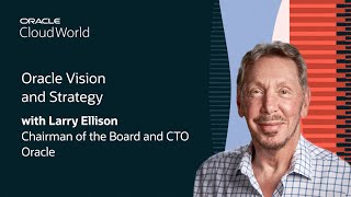 Larry Ellison Keynote on Oracles Vision and Strategy Oracle CloudWorld 2024 [upl. by Emmalee844]