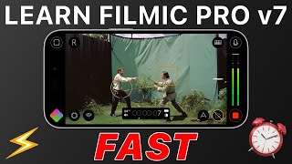 Learn Filmic Pro v7 in Under 7 Minutes ⚡️⏱️ Jumpstart Tutorial [upl. by Arbuckle]