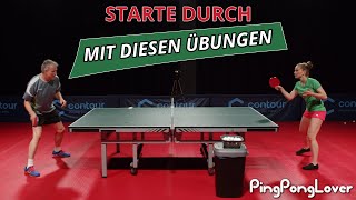 Übungen nach einer Pause amp für dein reguläres Training I Tischtennis trainieren wie die Profis [upl. by Tevlev]