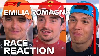 Drivers Reaction After the Race  2024 Emilia Romagna Grand Prix [upl. by Lyndon]