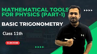 Mathematical Tools For Physics Part 1 for class 11  By Shahbaz Sir [upl. by Eimat]