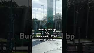 17  10  24  petrolprice buntingford a10 england petrol prices bp londis [upl. by Leirad]