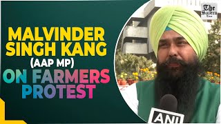 Delhi Malvinder Singh Kang AAP MP on farmers protest [upl. by Aset]