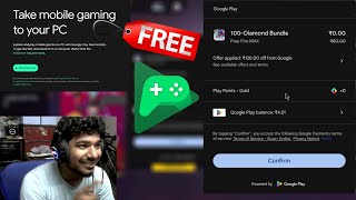 FREE 120 RS REDEEM CODE FOR ANY GAMES  GOOGLE PLAY PC BETA  FREEFIRE FREE TOPUP 8ORS freefire [upl. by Gilroy]