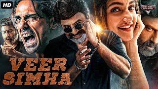 Nandamuri BalaKrishnas VEER SIMHA Hindi Dubbed Full Movie  Sreeleela Kajal A  South Action Movie [upl. by Adoh646]