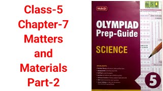 Class5 Science Olympiad prep guide ch7 Matters amp Materials nso  Nsoolympiadmatholympiadimo [upl. by Eedrahc]