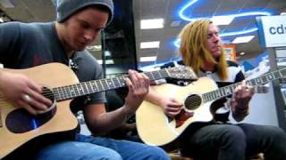 We The Kings  All Again For You Acoustic Lubbock Tx [upl. by Yonit]