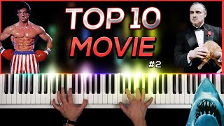 Top 10 Soundtracks On Piano Pt 2 [upl. by Betz996]