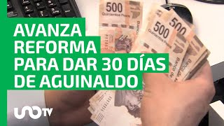 ¡Aguinaldo al doble Senado aprueba en comisiones incrementarlo de 15 a 30 días [upl. by Ecinad]