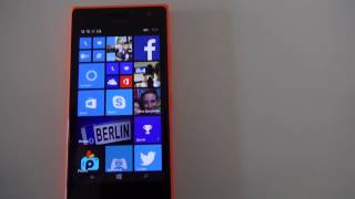 Microsoft Lumia 730735  Cellularemagazineit  Anteprima dallIfa 2014 di Berlino [upl. by Asyen311]