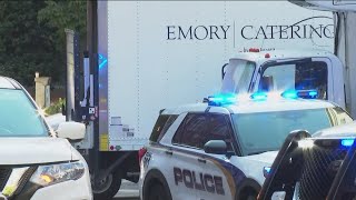 Arrest made after gun was heard going off at restaurant near Emory University campus [upl. by Aerdnaed]