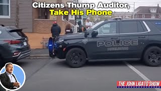 Citizens Thump Auditor Take His Phone [upl. by Acinod]